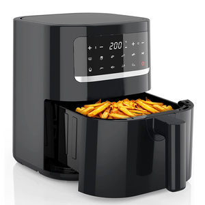 Aifa Appareils de cuisine intelligents <span class=keywords><strong>Friteuse</strong></span> à air 5,5 L <span class=keywords><strong>Friteuse</strong></span> <span class=keywords><strong>sans</strong></span> <span class=keywords><strong>huile</strong></span> <span class=keywords><strong>XXL</strong></span> avec 10 programmes Cuiseur à friture sain Friteuses à air faible en gras - Product Image 1