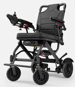 Silla de ruedas plegable, asiento ajustable, acero, aluminio, sillas de ruedas Precio de venta - Product Image 2