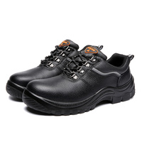 Bottes de travail industrielles basses personnalisées en gros, avec embout en acier, imperméables, anti-perforation, résistantes à l'huile, pour la construction, unisexe, pour usine