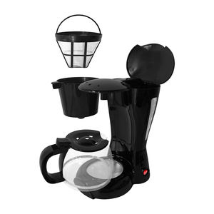<span class=keywords><strong>Cafetière</strong></span> à filtre électrique portable pour la maison, 10 à 12 tasses, machine à goutte à goutte avec prise américaine, boîtier en verre pour hôtel et camping-car - Product Image 5