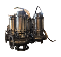 Pompe submersible à boue pour moteur diesel GAOXIN WQ en alliage de chrome haute résistance anti-colmatage pour l'exploitation minière, le dragage, les eaux usées et le gravier