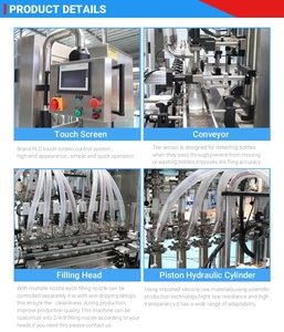 Haute précision entièrement automatique jus boisson jus de fruits <span class=keywords><strong>suda</strong></span> eau pure liquide machine à emballer bouteille ligne de remplissage - Product Image 2