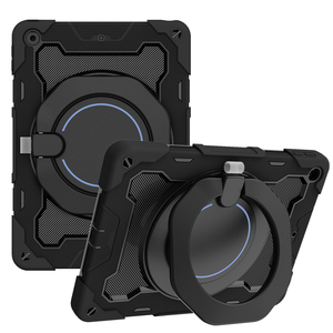 Étui portable 3-en-1 antichoc en silicone et PC avec support pour <span class=keywords><strong>iPad</strong></span> 7e, 8e, 9e génération 10,2 pouces - Product Image 3