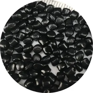 रंग प्लास्टिक पेलेट पीपी वर्जिन ब्लैक मास्टरबैच 10%-60% कार्बन ब्लैक मास्टरबैच केबल शेथ के झटका मोल्डिंग के लिए