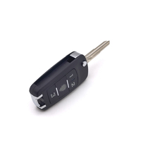 Clé de voiture à 4 boutons avec télécommande universelle sans fil d'Amérique du Sud avec rabat pour voitures Chevrolet