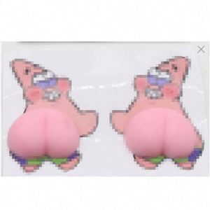 Wholesale 3D Cute Butt Car Bumper Sticker Cartoon Anti-collision Anti-scratch <b>Door</b> Rearview <b>Mirror</b> Protection Phone Decoration - Product Image 6