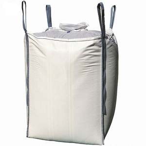 Sacs Jumbo en PP tissé avec 4 boucles de levage, sac de sable pour la construction, le déménagement, le transport, grand sac - Product Image 5