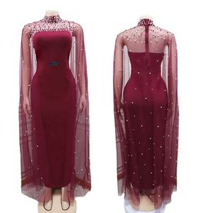 Vêtements pour femmes <span class=keywords><strong>robe</strong></span> <span class=keywords><strong>de</strong></span> <span class=keywords><strong>soirée</strong></span> islamique <span class=keywords><strong>de</strong></span> luxe perles strass manches longues <span class=keywords><strong>robe</strong></span> <span class=keywords><strong>de</strong></span> mariée musulmane <span class=keywords><strong>de</strong></span> fête - Product Image 1