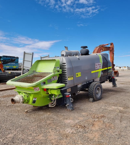 Maquinaria de Hormigón de Alta Fiabilidad, Bomba de Remolque HBT60.13.118RSD con Salida Teórica de 67/41m³/h y Potencia de 118kw en Venta - Product Image 4