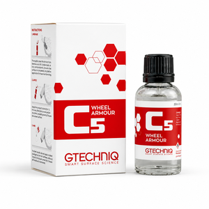 Gtechniq เกราะล้อ C5 30มล. เคลือบเซรามิคสำหรับขอบล้ออัลลอยด์กันฝุ่นเบรกไฮโดรโฟบิกทนความร้อนรายละเอียดรถ - Product Image 1