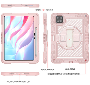 เคสแท็บเล็ตสำหรับ Xiaomi Pad7/7 pro/8/8 pro / Poco X1 ขนาด 11.2 นิ้ว พร้อมขาตั้งแบบพับเก็บได้และสายคล้องข้อมือ - Product Image 3