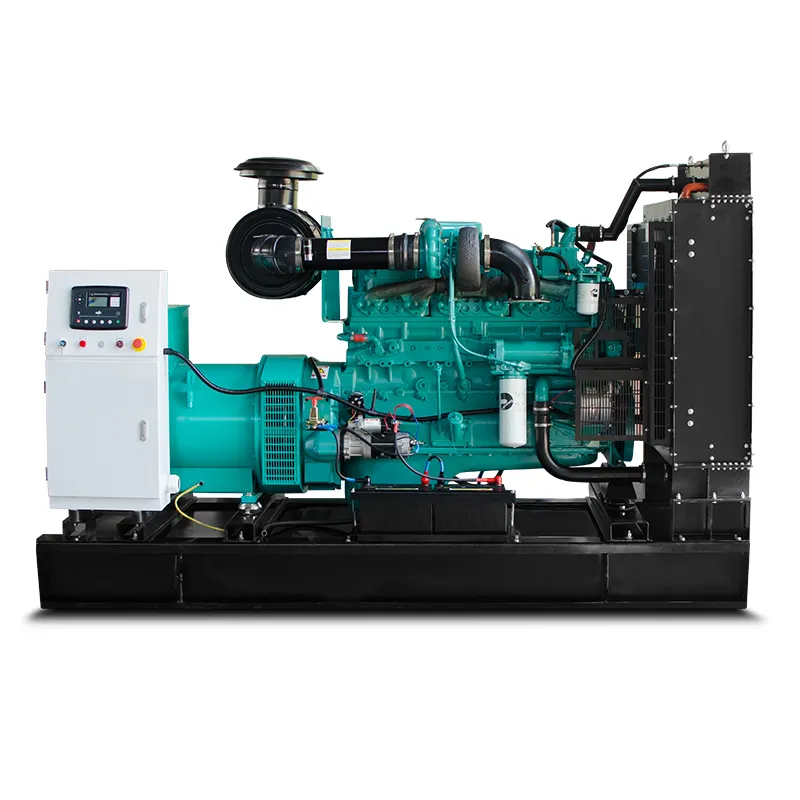 Su soğutma açık tip Powered By Cummins motor dinamo 300kva dizel 250 kw jeneratör