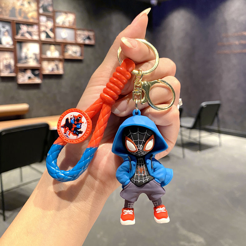 Cordon en cuir bleu