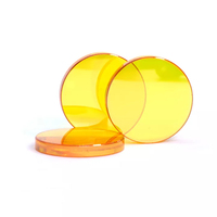 Lentilles de haute qualité pour machines de découpe/gravure laser, diamètre 12/18/19,05/20 mm, lentilles de focalisation CVD ZnSe USA, lentilles optiques laser CO2 ZnSe