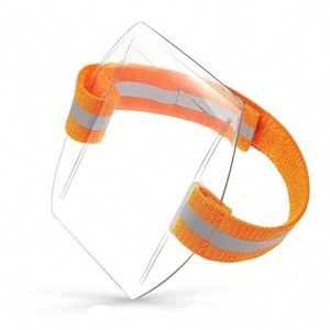 Design Custom Logo New Soft PVC Adjustable Belt Universal Size Arm Badge Holder ID Card Rack - Product Image 4