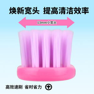 Brosse à dents OkSmiles à poils souples, manuelle, pour adultes, 4 couleurs assorties - Product Image 5