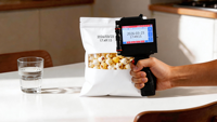 Impresora de Inyección Manual Multisuperficie, Pistola Ergonómica para Impresión de Logotipos en Cajas Grandes