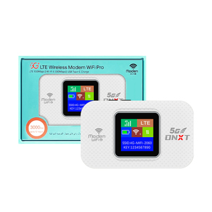 DNXT 4G LTE Карманный Mifis с функцией WPS портативный Wi-Fi модем Wifi6 300 Мбит/с слотом для Sim-карты Wi-Fi маршрутизатор 4G - Product Image 2