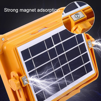 Haute puissance ABS Camping en plein air étanche IP67 100w 200w 400w 600w 800w 1000w LED Portable Rechargeable rvb lumière d'inondation solaire