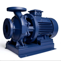 Pompe centrifuge horizontale ISW50-250C, 10m³/h, 52m, 7.4HP, pour l'industrie chimique, la lutte contre les incendies et l'énergie