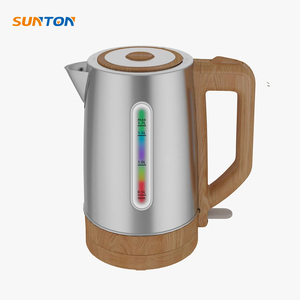 SUNTON OEM personalizado 6 niveles de temperatura 50-100 ° C multifunción 304 hervidor de control de temperatura inteligente de acero inoxidable - Product Image 2