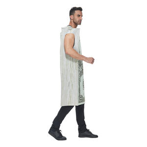 Nouveau en stock-<span class=keywords><strong>Amazon</strong></span> Halloween Costume de jeu de rôle en dollar personnalisé pour la fête au bar-Tenue de performance en dollar américain - Product Image 4