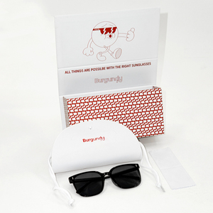 Thời trang sang trọng Kính Sunglass trường hợp bao bì biểu tượng tùy chỉnh kính đóng Gói Kính mát hộp kính mắt trường hợp - Product Image 1