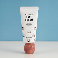 Tube d'emballage souple personnalisé pour crème pour les mains, soin de la peau, emballage cosmétique, tube de lotion avec couvercle à vis de forme spéciale