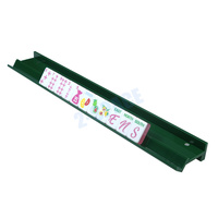 Support et pousseur de mahjong en acrylique à bords droits ou festonnés, directement de l'usine, 19, 20, 21 pouces, avec aimants