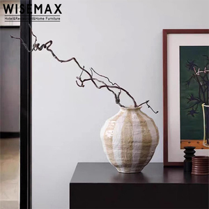 WISEMAX MOBILIARIO Retro <span class=keywords><strong>Vintage</strong></span> clásico hogar arte diseño decorativo porcelana maceta Mesa jarrones de cerámica para decoración del hogar - Product Image 3