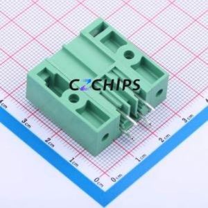 JL5EDGVM-76202G01 Plug-in Terminal Block Through hole,P=7.62mm Connector Board-to-Board / <b>Socket</b> Closed <b>Screw</b> Fixing 1x2P 7.62mm - Product Image 2