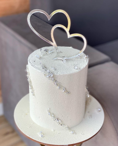 Nouvelle décoration <span class=keywords><strong>de</strong></span> gâteau saint valentin coeur rouge gâteau topper belle déesse Festival <span class=keywords><strong>or</strong></span> acrylique gâteau topper - Product Image 5