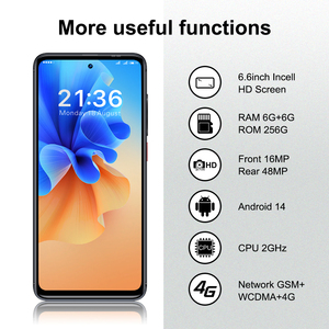 Điện thoại thông minh <span class=keywords><strong>Android</strong></span> 14 phiên bản toàn cầu, mới, mở khóa, 4G, màn hình LED HD, CPU 8 nhân, tiếng Đức/Pháp, 6.6 inch, 5000mAh - Product Image 3