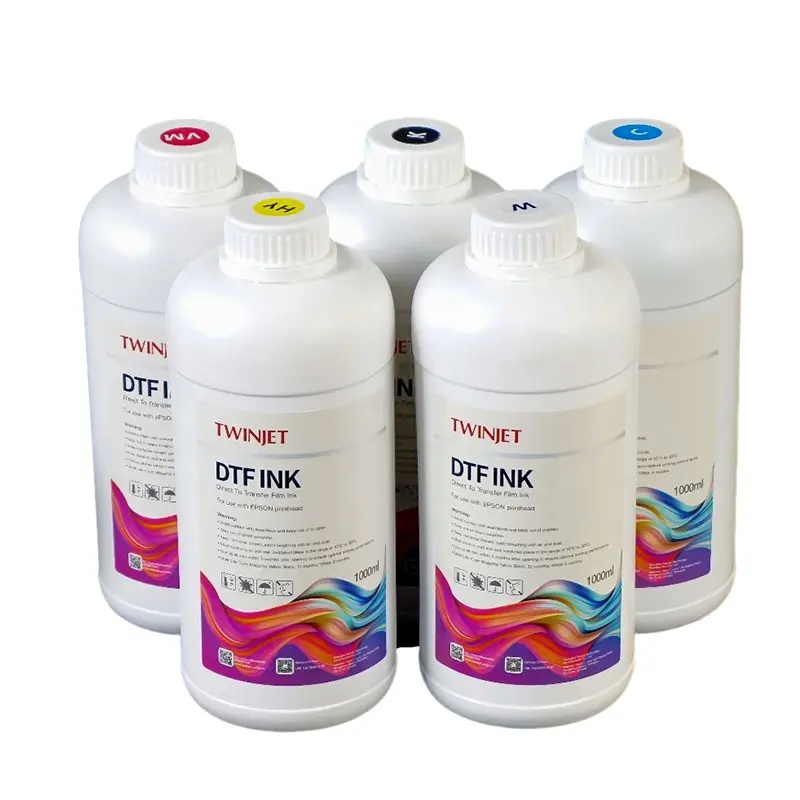 Nieuwe 1000Ml Dtf Overdracht Huisdier Film Inkt Voor Eps Dx5 L1800 P600 P800 Dtf Film Printer