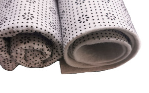 Nhà máy tùy chỉnh chống trượt thảm cảm thấy với PVC Dot Thảm lót thảm cơ sở vải nhỏ giọt đúc không dệt vải cuộn vật liệu - Product Image 6