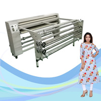 Machine de transfert thermique multifonctionnelle à rouleaux très vendue pour l'impression sur tissus en polyester et t-shirts