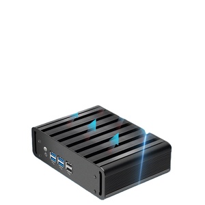 Mini PC sans ventilateur Core I3 I5 I7 4005U 5005U 5300U 5500U, robuste, industriel, HTPC, Linux Ubuntu, ordinateur de bureau - Product Image 2
