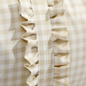 Bolsa organizadora de viaje al aire libre de gran capacidad, diseño de volantes, correa de hombro larga personalizada para mujer, almacenamiento, equipaje portátil duradero - Product Image 3