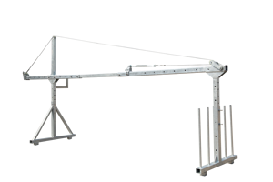 Abrazadera para parapeto de construcción, abrazadera para andamios eléctricos de plataforma suspendida - Product Image 4