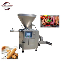 Machine à fabriquer des hot-dogs et des saucisses, conçue spécialement pour la construction, la nattage et le remplissage de saucisses