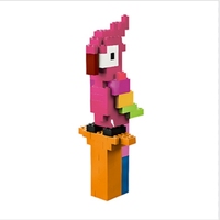 Ventes chaudes, blocs de construction éducatifs en ABS, 1000 pièces, construction créative, modèle 3D, bâtiments modernes, jouet cadeau pour enfants de 6 ans et plus, conforme aux normes ASTM