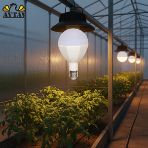 AYTAV 10W IP66 Waterproof CRI>90 2700K Agricultural LED <b>Light</b> Bulb E27 Base RoHS Certified Plastic 12V DC Power Supply Dimmable - Product Image 3