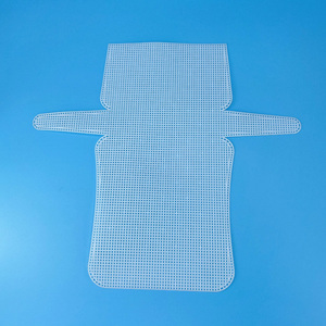 Bricolage en gros <span class=keywords><strong>feuille</strong></span> de toile facile à couper feuilles de toile en maille <span class=keywords><strong>plastique</strong></span> pour sacs - Product Image 5