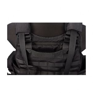 Gilet tactique de protection robuste noir pour entraînement - Product Image 4