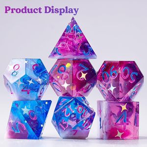 LET'S RESIN Moldes de resina epoxi de silicona para <span class=keywords><strong>dados</strong></span> estereoscópicos de 7 caras - Kit DIY para hacer <span class=keywords><strong>dados</strong></span> DND para juegos de mesa - Product Image 4