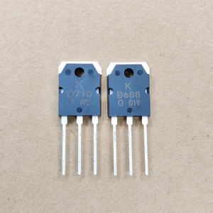 หลอดเครื่องขยายเสียงจับคู่สัญญาณเสียง80W KTB688 KTD718 2SD718 2SB688ดั้งเดิม2SD718 <span class=keywords><strong>B688</strong></span> <span class=keywords><strong>D718</strong></span> - Product Image 1