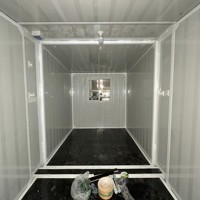 Maison préfabriquée extensible mini mobile personnalisée Homesteel, 600 mm, double aile, aspect bois, étanche