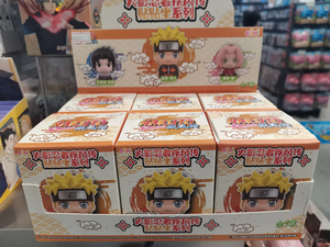 Vente en gros : Boîte mystère authentique <span class=keywords><strong>Shippuden</strong></span> Stick & Sit Series – Figurine tendance pour décoration de bureau, avec <span class=keywords><strong>Sakura</strong></span> Haruno, modèle parfait - Product Image 1