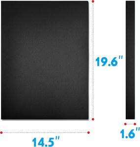 Cartella per Presentazioni con 40 Tasche Trasparenti, Protezioni per Documenti, Portafoglio Artistico, Libro Trasparente per Opere d'Arte e Fogli di Rapporto - Product Image 2