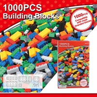 Juego de Bloques de Construcción Educativos Clásicos y Creativos para Niños, Personalizados, de Plástico ABS, 1000 Piezas